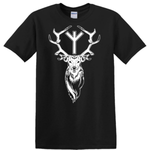 Algiz Rune Elk t-shirt