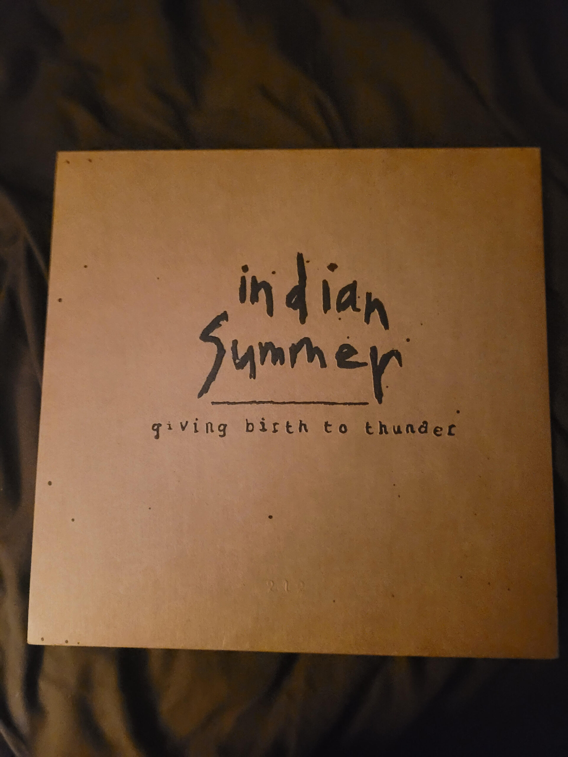 Indian Summer – Giving Birth to Thunder Vinyl Listing
