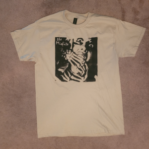 Manny Tapes Tan Graphic Tee – Vintage Horror Movie Print